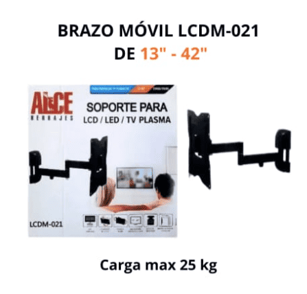 Soporte brazo móvil tv plana - Imagen 4