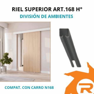 Riel superior Art-168 H°