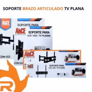 Soportes brazo articulado tv plana