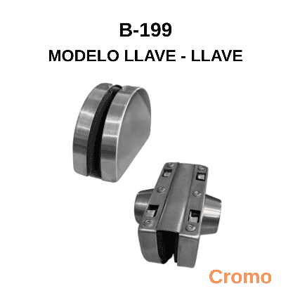 Cerrojos esféricos para puerta blindex - Imagen 4