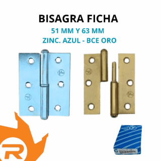Bisagra ficha para muebles
