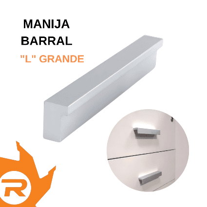 Manija barral "L" grande