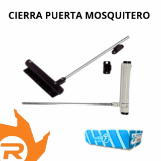 Cierra puerta mosquitero-Línea herrero