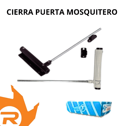 Cierra puerta mosquitero-Línea herrero