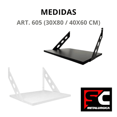 Set de estante con soportes laterales - Imagen 2