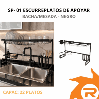 SP-01 Escurreplatos de apoyar bacha/mesada