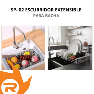 SP-02 Escurridor extensible para bacha