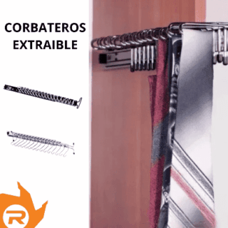 Corbateros extraibles