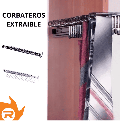 Corbateros extraibles