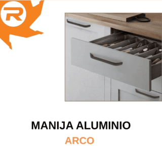 Manija arco aluminio