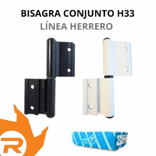 Bisagra conjunto H33-Línea herrero