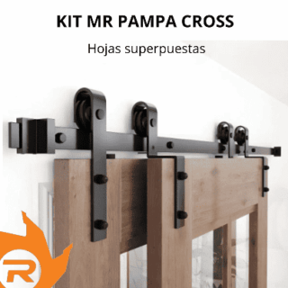 Kit para puerta granero pampa cross