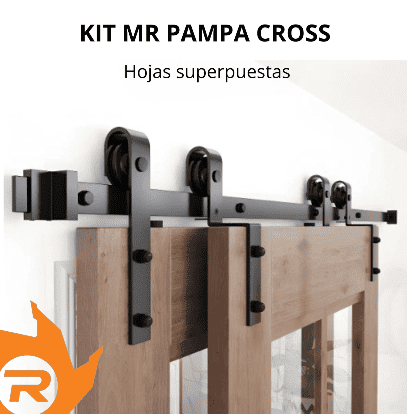 Kit para puerta granero pampa cross