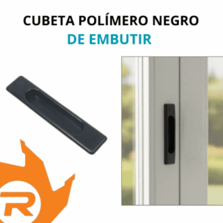 Cubeta de embutir ventana corrediza