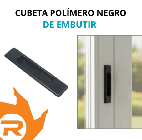 Cubeta de embutir ventana corrediza
