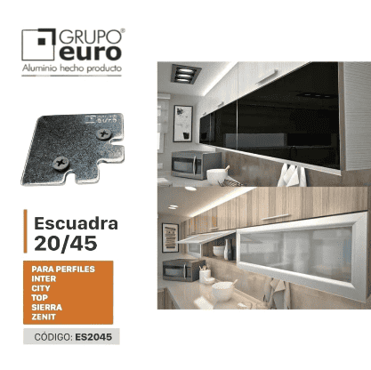 Escuadras de acero para marco aluminio - Imagen 4
