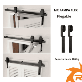 Kit para puerta granero pampa flex