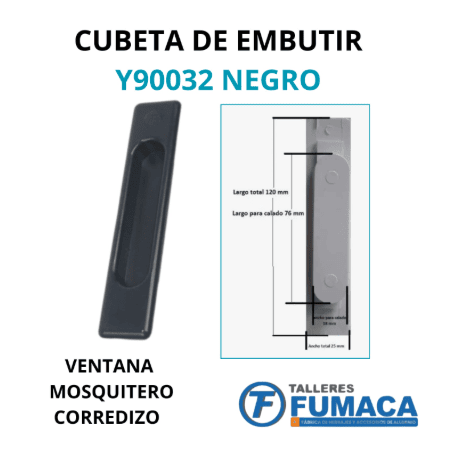 Cubeta de embutir ventana corrediza - Imagen 2