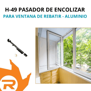 H-49 Pasador de encolizar ventana de aluminio