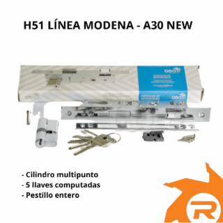H51 cerradura módena - A30 new