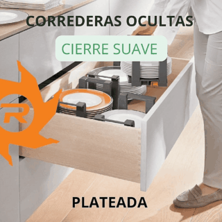 Correderas ocultas cierre suave
