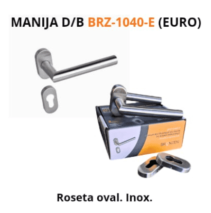 Manija recta euro doble balancín - Imagen 3