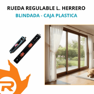 Rueda regulable blindada-Línea Herrero