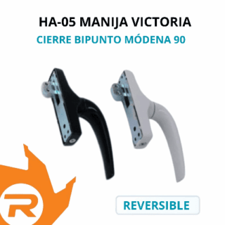 Manija victoria HA-05 cierre bipunto módena 90