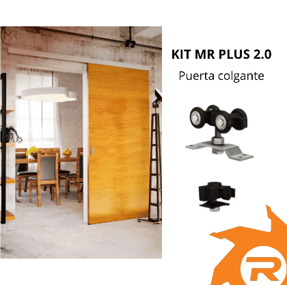 Kit mr plus 2.0 puerta corrediza colgante