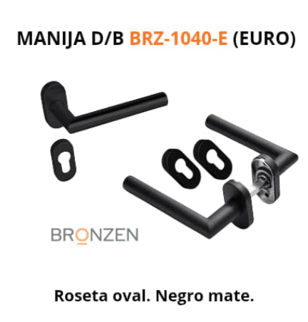 Manija recta euro doble balancín - Imagen 4