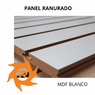 Panel ranurado
