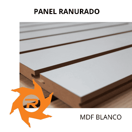 Panel ranurado