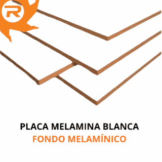 Placa MDF 18 mm (melamina)
