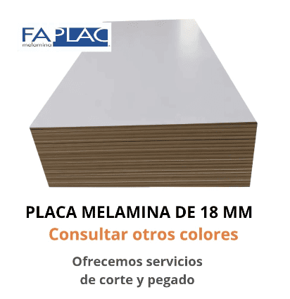 Placa MDF 18 mm (melamina) - Imagen 3
