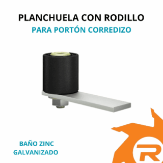 Planchuela con rodillo 38 mm