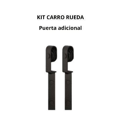 Kit para puerta granero pampa flex - Imagen 2